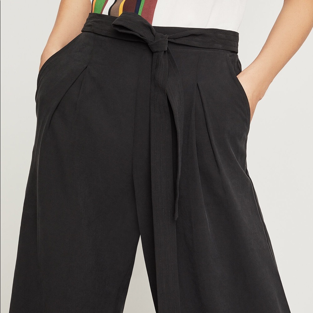BCBGMaxAzria Pleated Culotte Pant - Picture 2 of 4